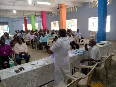 Administrator’s visit — Ambur – Meeting with Pastorates held — 2
