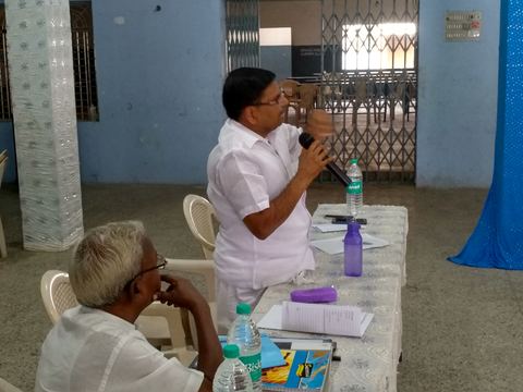 Administrator’s visit — Ambur – Meeting with Pastorates held — 1