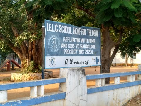 Administrator’s visit — IELC Hr. Sec. School For The Deaf – Ambur — 5
