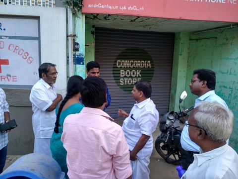 Administrator’s visit — Concordia Hr Secondary School Ambur — 2