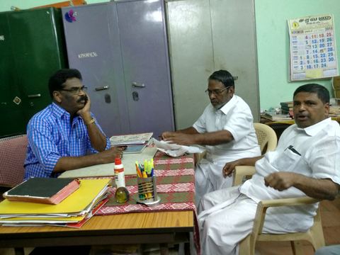 Administrator’s visit — IELC Polio School – Ambur — 1