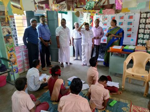 Administrator’s visit — IELC Polio School – Ambur — 3