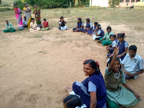 Administrator’s visit — IELC Manns Vocational Training Home for the Mentally Retarded Girls – Above 14 Years – Burgur — 2