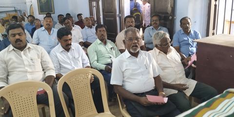 Administrator’s visit — Nagarkovil – Meeting with Pastorates held — 1