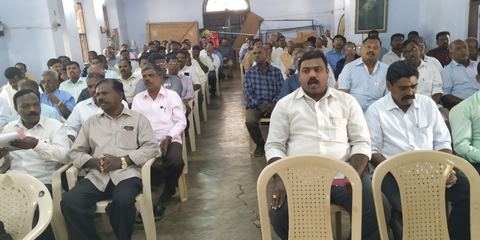Administrator’s visit — Nagarkovil – Meeting with Pastorates held — 2