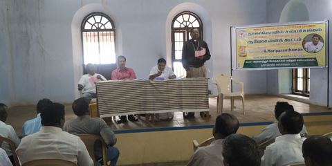 Administrator’s visit — Nagarkovil – Meeting with Pastorates held — 4