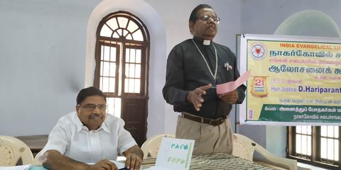 Administrator’s visit — Nagarkovil – Meeting with Pastorates held — 6
