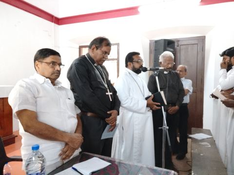 Administrator’s visit — Trivandrum – Meeting with Pastorates held — 5