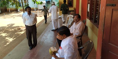Administrator’s visit — Boys Hostel — 1