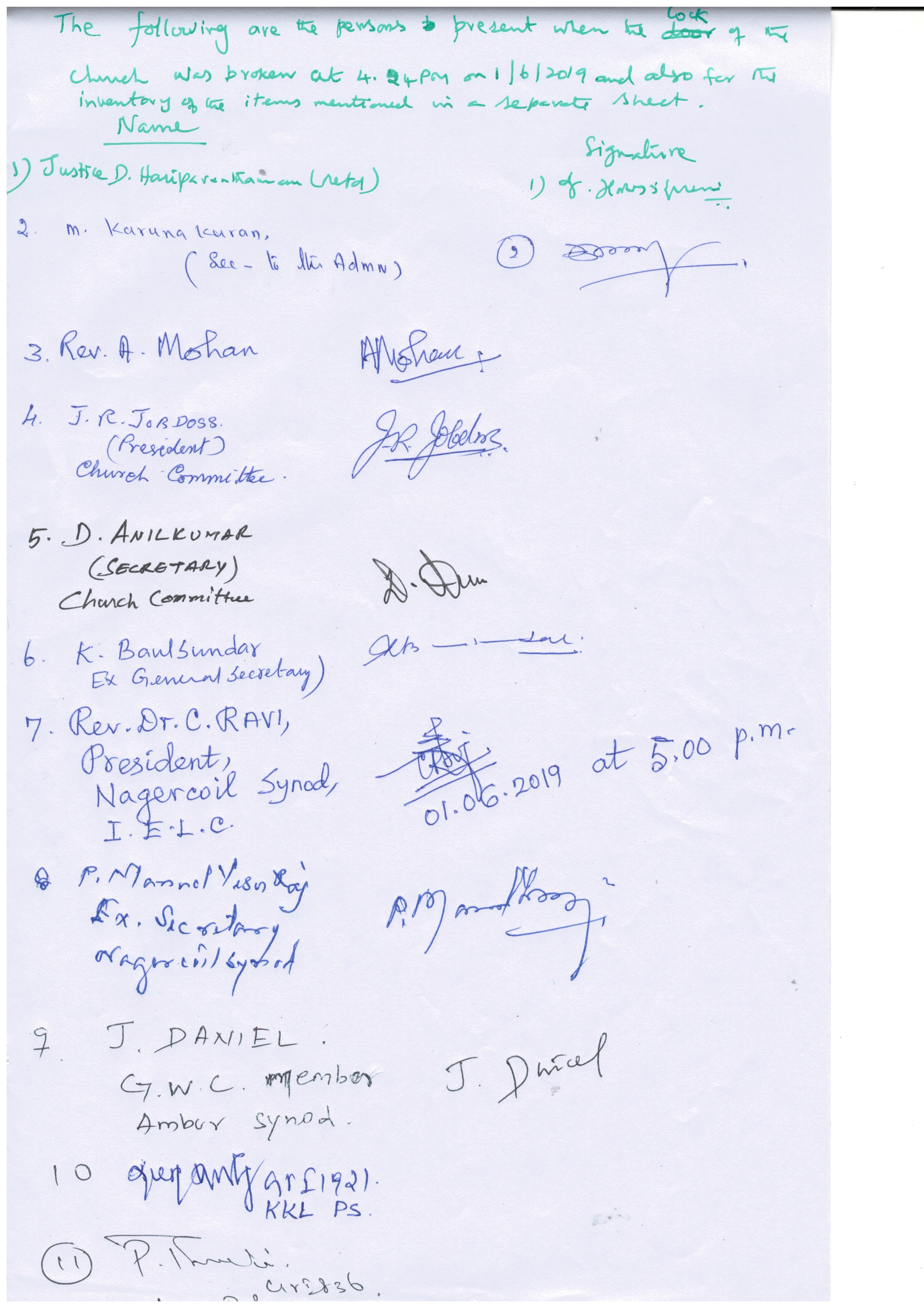 A new history in Kodaikanal Pastorate — 11/13