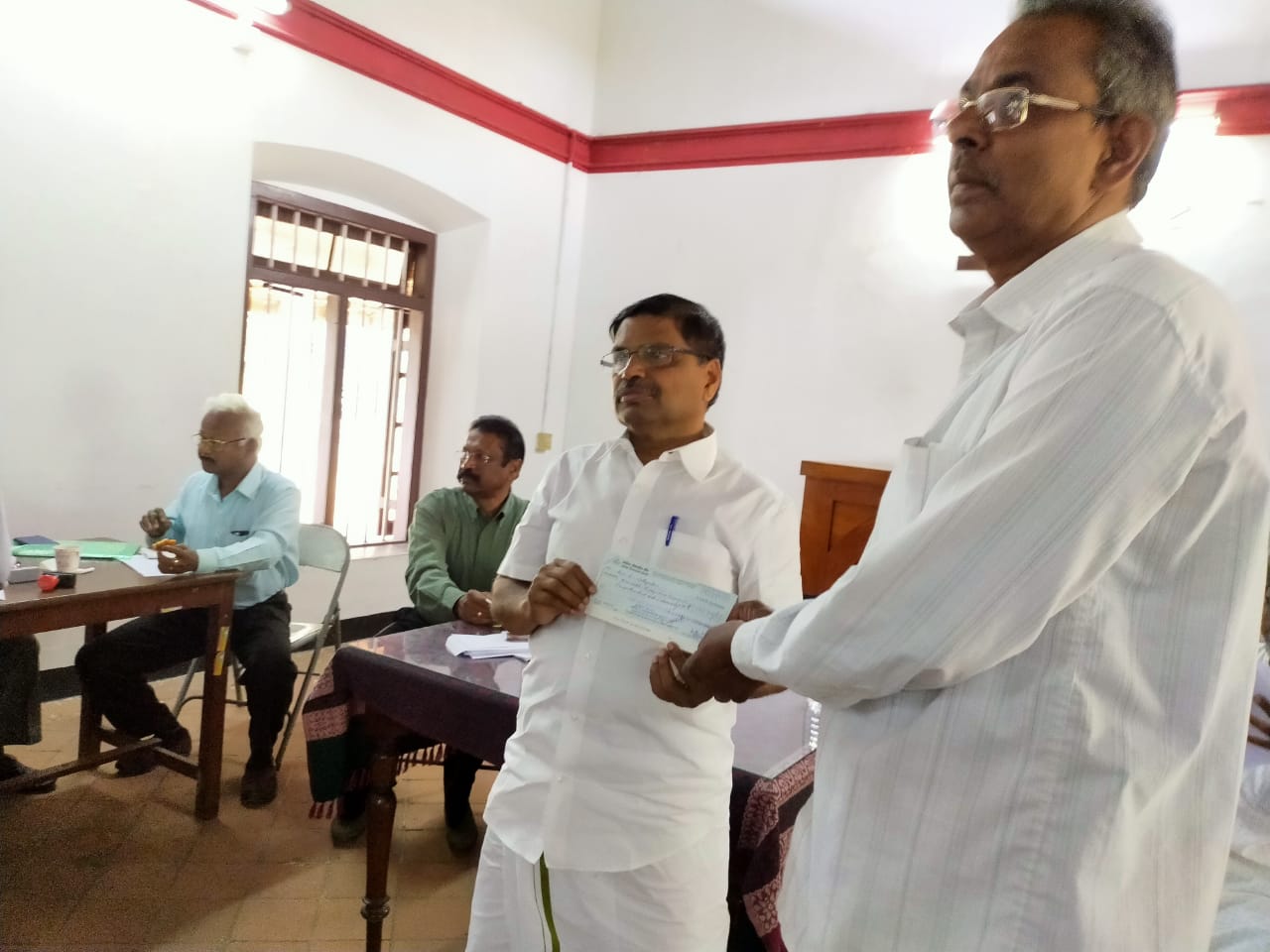 Provident Fund (PF) dues settled to the retired Pastors in Nagercoil and Trivandrum Synod — 16/19