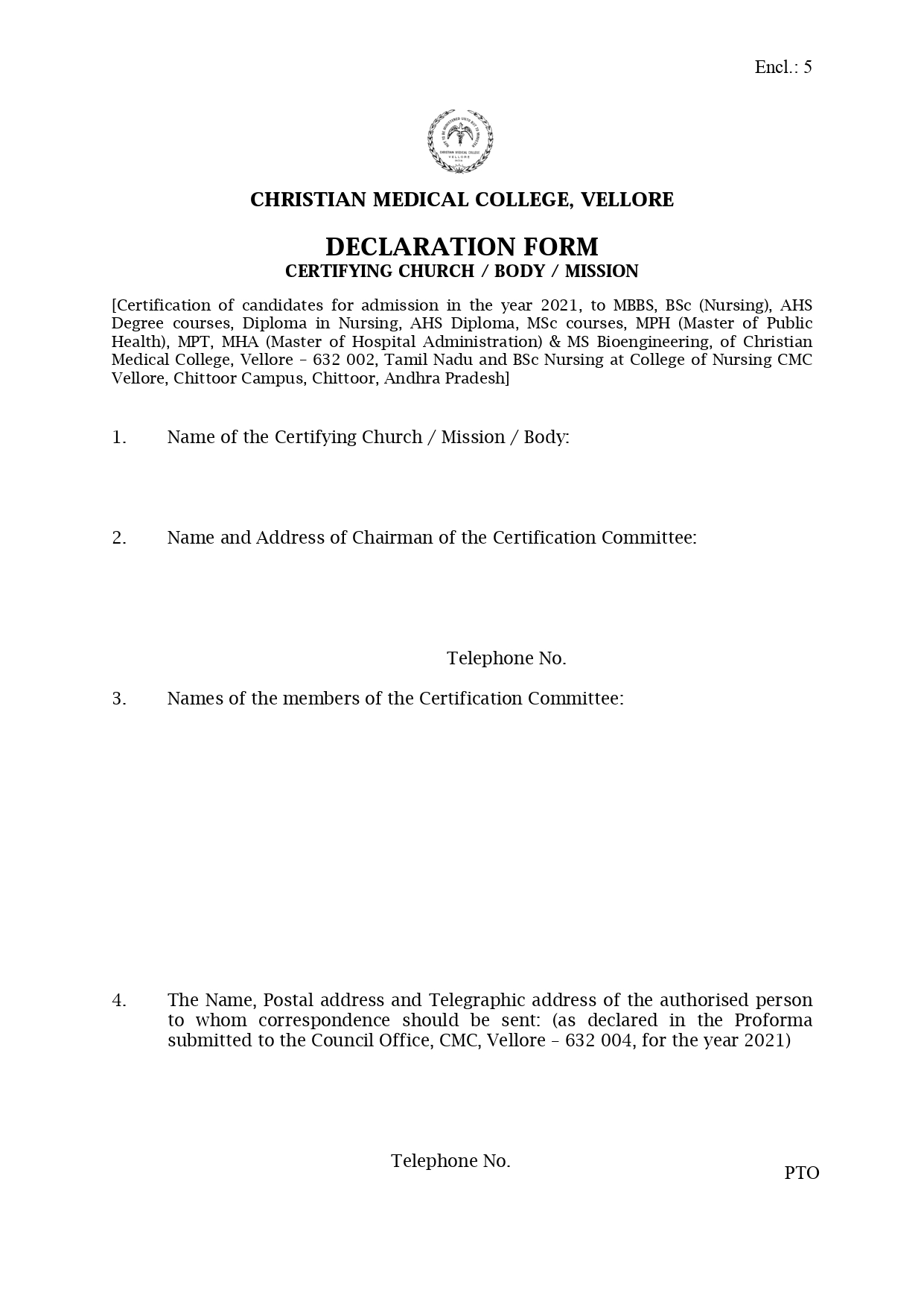 Letter from CMC Vellore Sponsorship for various courses IELC Online Letter from CMC Vellore Sponsorship for various courses IELC Online